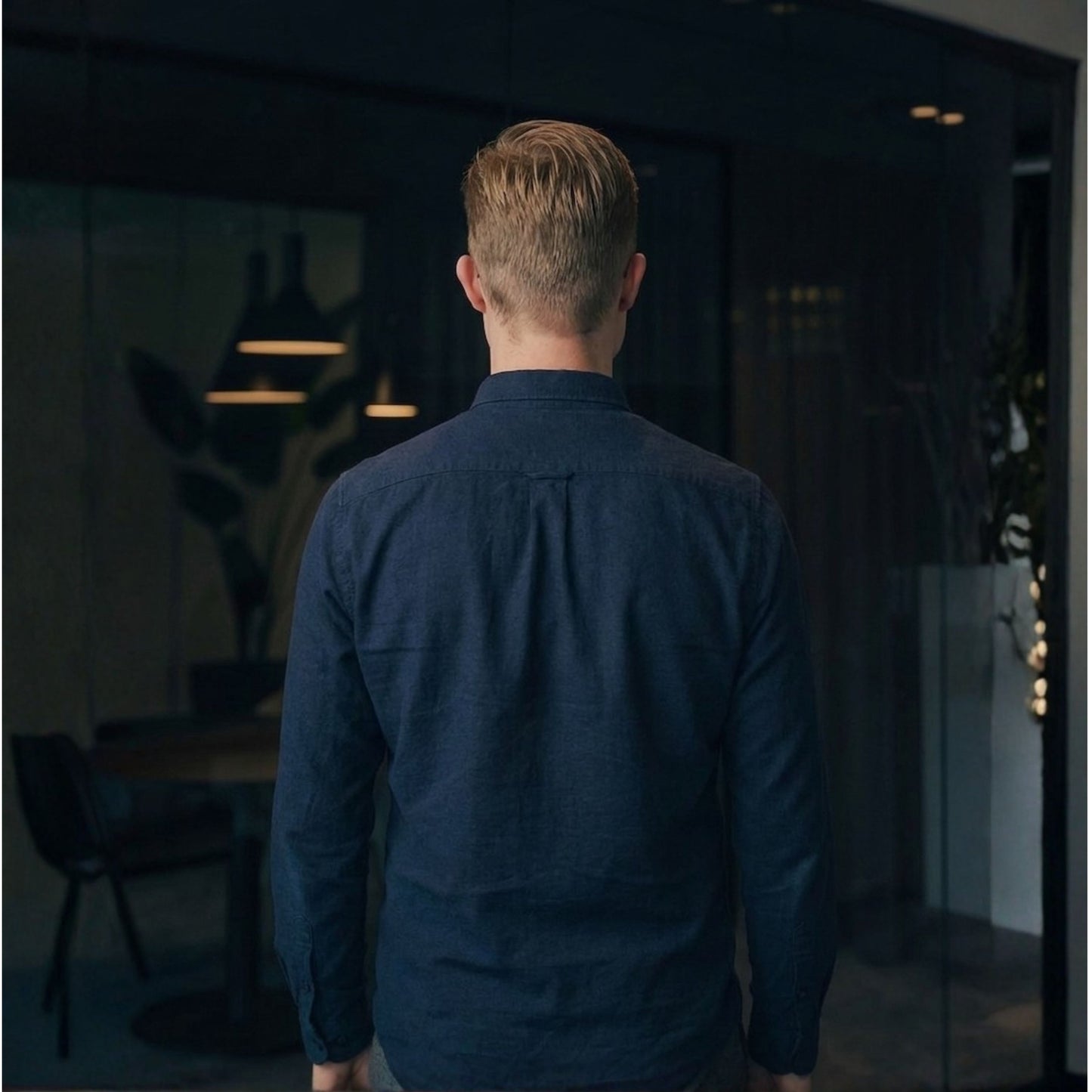 Perfect Oxford Shirt_Navy